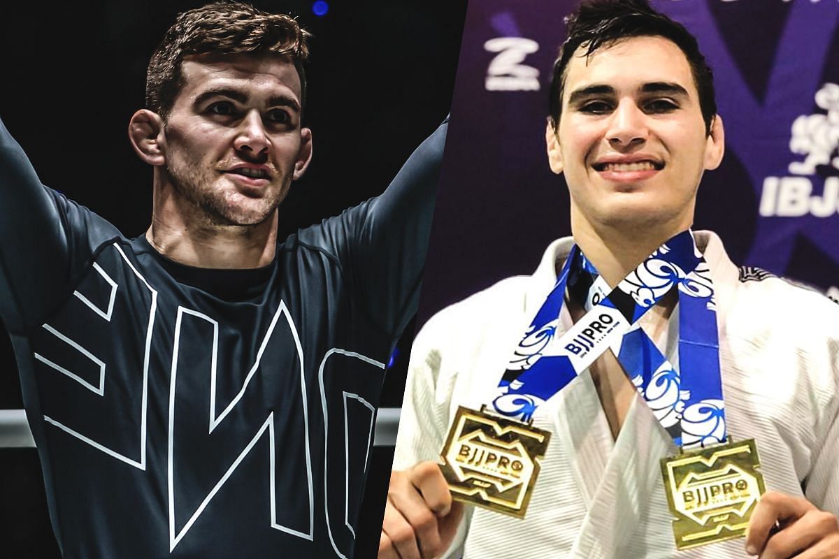 Grappling aces and good friends Dante Leon and Giancarlo Bodoni -- Photos from ONE Championship and BJJ Heroes