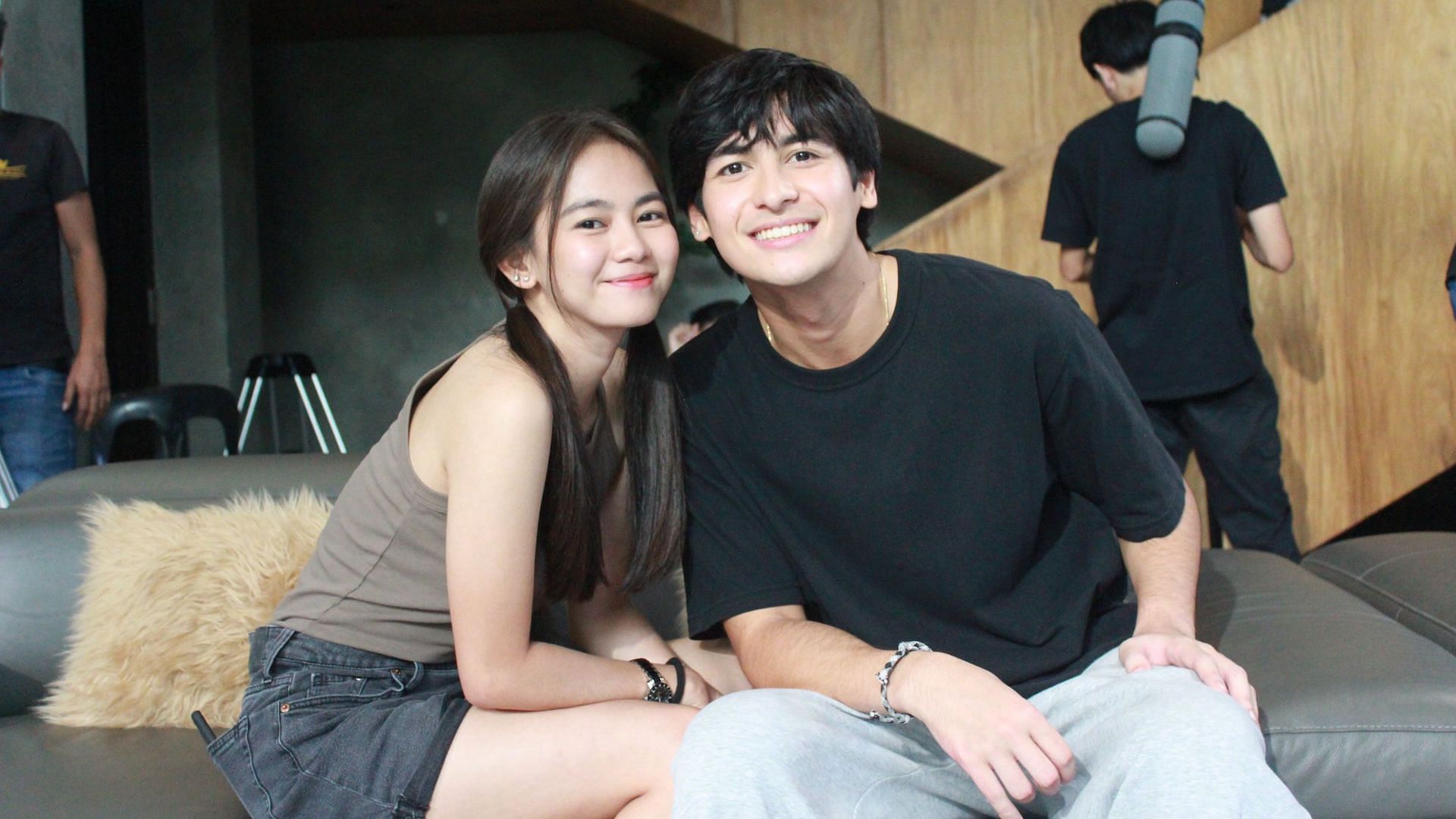 Andres Muhlach and Ashtine Olviga in Ang Mutya ng Section E (Image via X/@VivaOnePH)