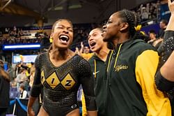 Missouri gymnastics' Jocelyn Moore makes feelings known after historic NCAA Gymnastics Championships semi-final win