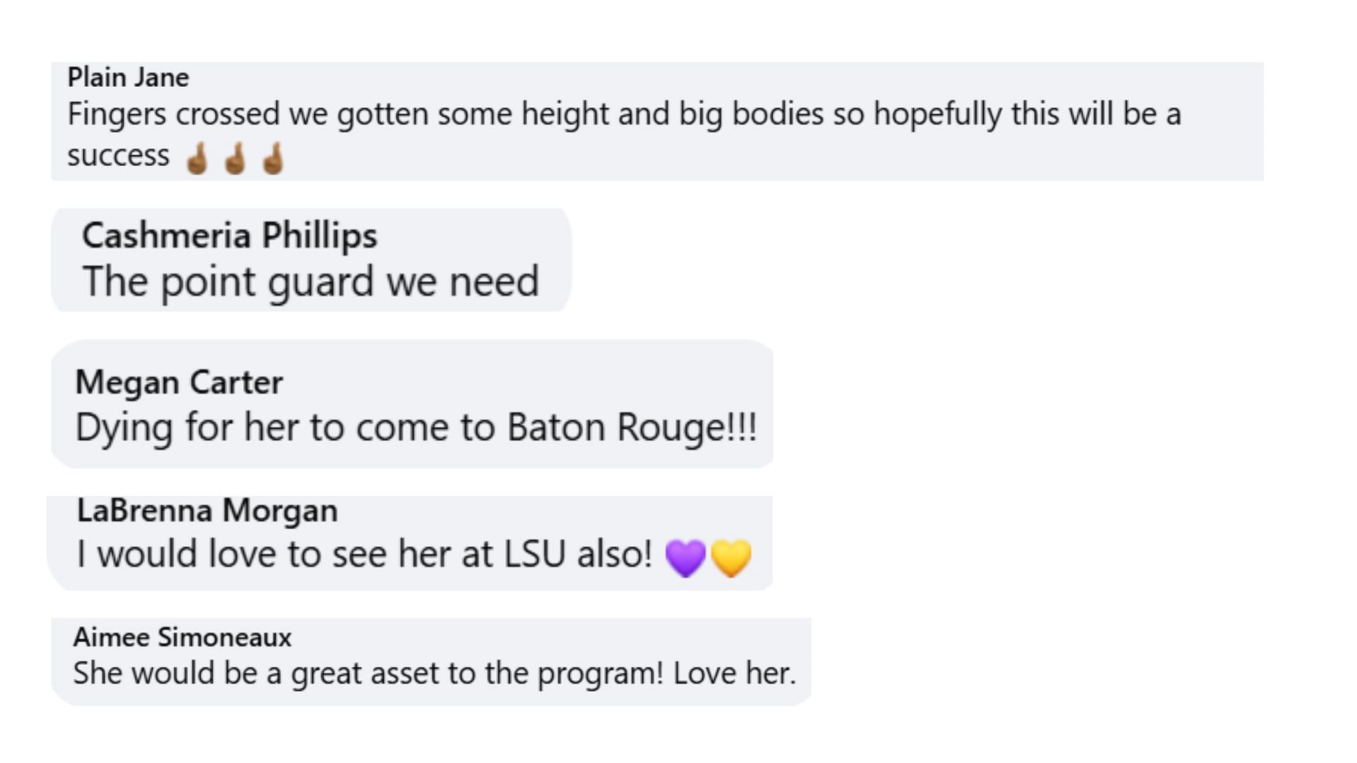 Fan Reaction No. 4 (Image Source: Kia Brooks&#039; Facebook page)