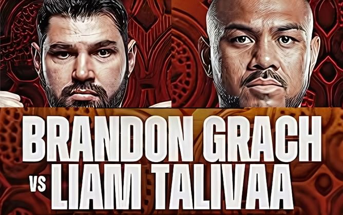 Brandon Grach vs. Liam Talivaa: Live round-by-round updates