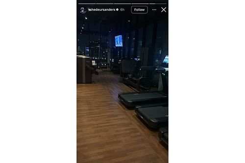 Browns QB Shedeur Sanders shows he's locked in after star-studded afterparty heading straight to gym, Instagram