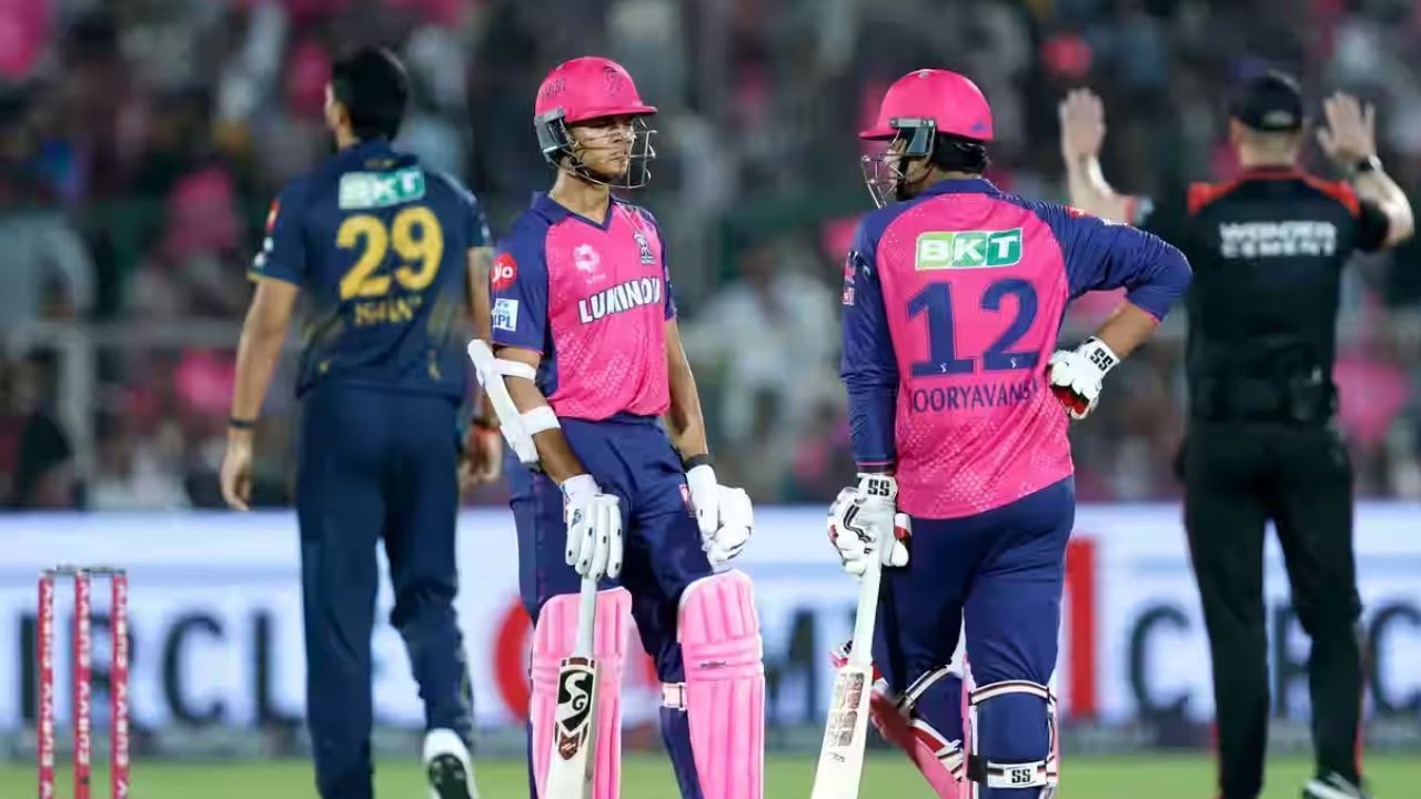 RR vs GT: IPL 2025 में कल का मैच किसने जीता?
