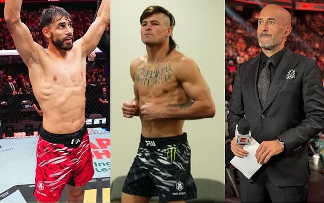 Jon Anik dismisses notion of Diego Lopes and Yair Rodriguez rivalry being "promotional fabrication" after their fiery exchange at UFC 314 presser