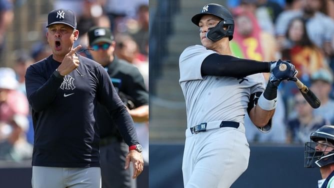 Aaron Boone makes feelings known over Aaron Judge’s controversial call by umpire