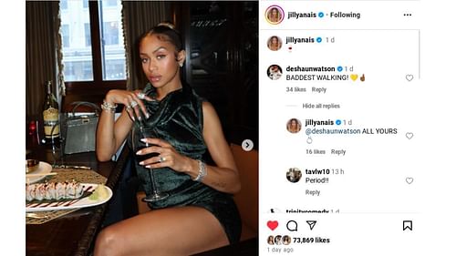 Source: (Via Instagram/ @jillyanais)