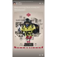 Bo Nix's story, celebrating his brother's pick