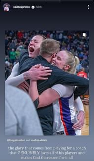 Prince's IG stories (Source: @sedonaprince/Instagram)