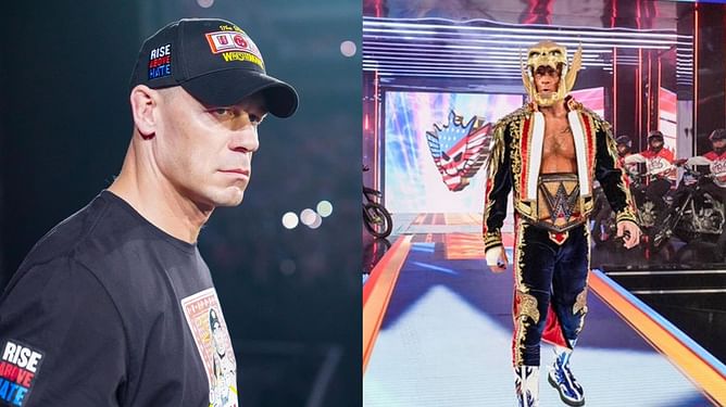 John Cena caught breaking character with Cody Rhodes during their WWE title match at WrestleMania 41 [Watch]