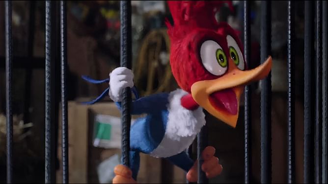 How does the Woody Woodpecker (2017) movie end?