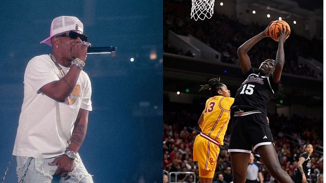 $6 Million worth rapper Plies offers to use his money to solve potential new South Carolina star Madina Okot's problems