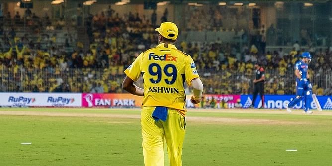 Ravichandran Ashwin dismisses Nehal Wadhera and Glenn Maxwell in one over in PBKS vs CSK IPL 2025 match [Watch]