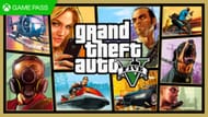 The promotional picture used for the GTA 5 Online Xbox Game Pass update today (Image via Rockstar Games/Xbox)