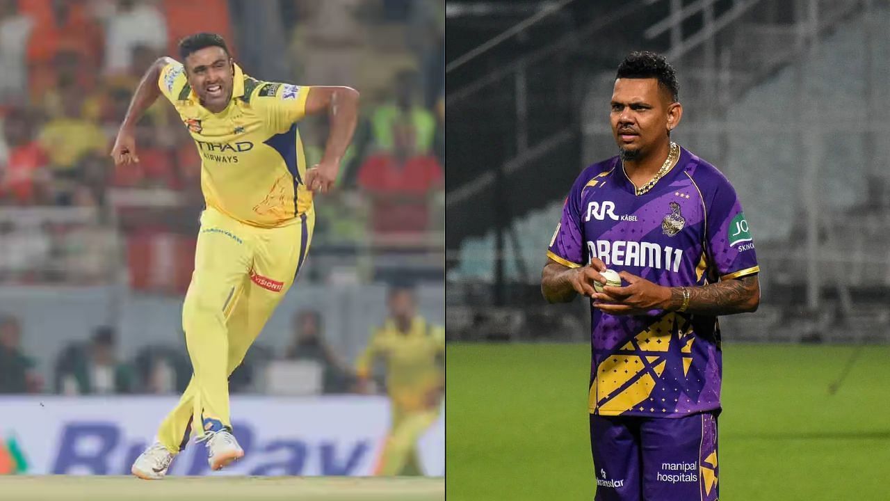 IPL 2025, CSK vs KKR, R Ashwin vs Sunil Narine, Chennai Super Kings