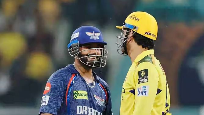 LSG vs CSK: चेन्नई के खिलाफ बड़े स्कोर से चूकी लखनऊ की टीम, ऋषभ पंत के बल्ले से आई फिफ्टी; एमएस धोनी ने रचा इतिहास