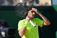 Stefanos Tsitsipas at the Monte-Carlo Masters 2025. (Photo: Getty)