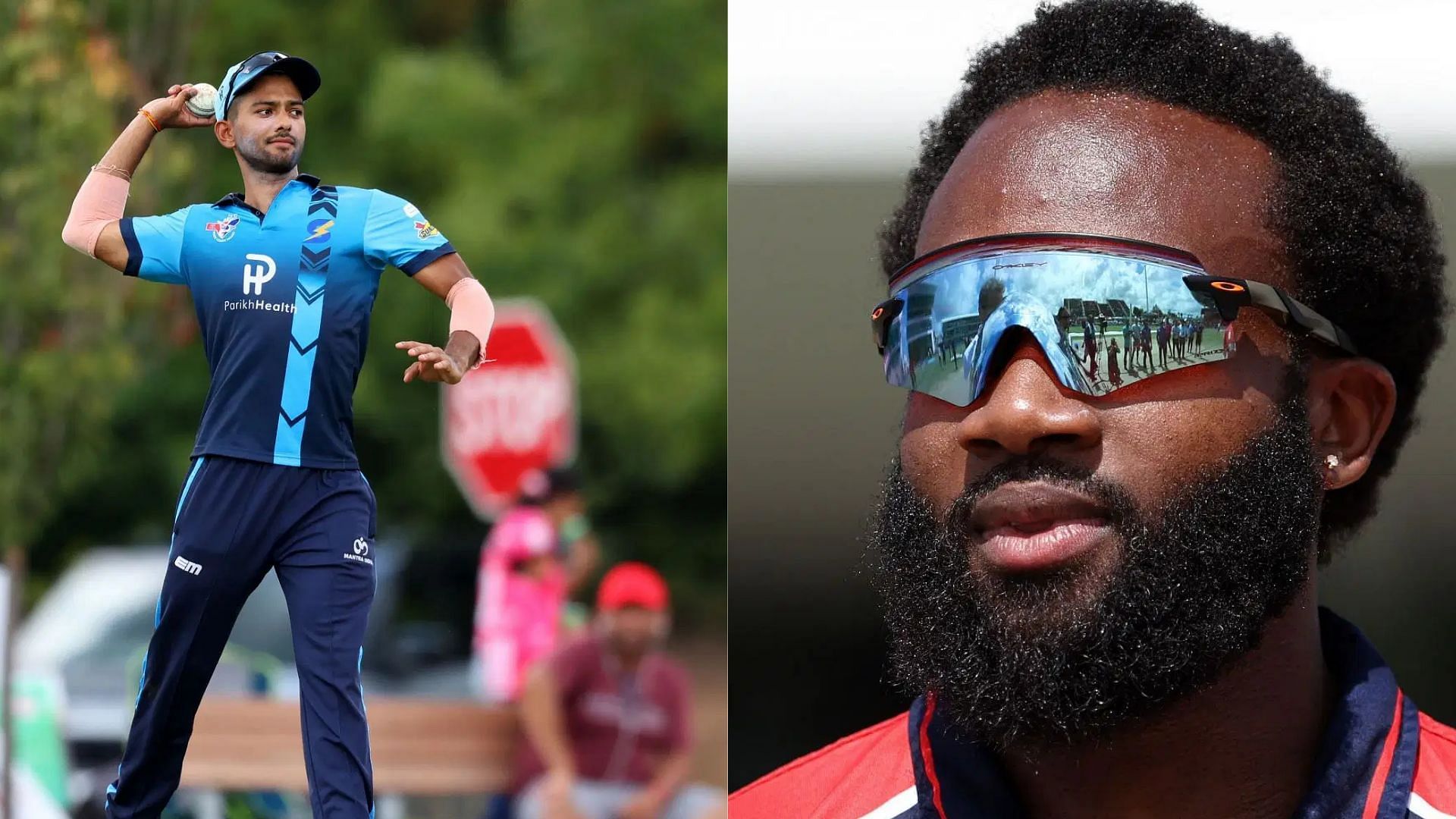 Unmukt Chand (left) and Aaron Jones right) will be participating in the tournament (Images via Getty)