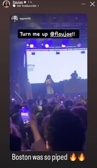 Flau'jae Johnson performed in Boston. - Source: Instagram/@flaujae