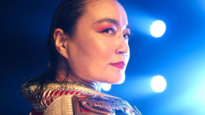 AEW star pays tribute to Meiko Satomura's FINAL match
