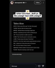 Danica Patrick via Instagram story @danicapatrick