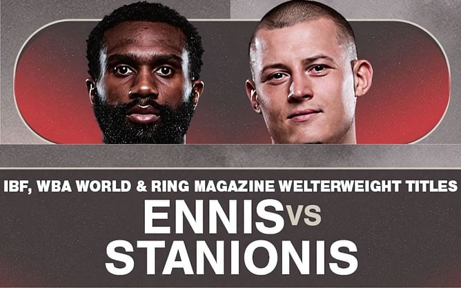 Jaron Ennis vs. Eimantas Stanionis: Live round-by-round updates