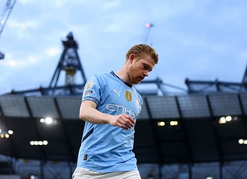 Manchester City midfielder Kevin De Bruyne