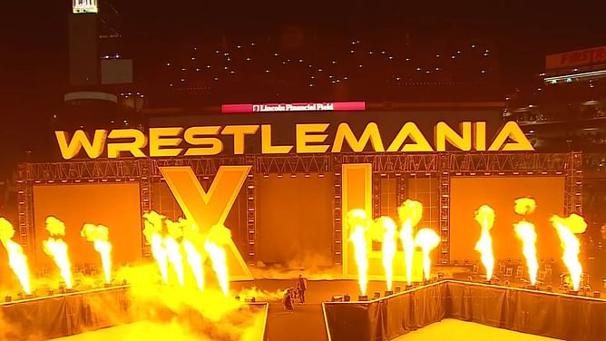 Top WWE star has never wrestled a non-title match at WrestleMania; will compete in 8th title match this year