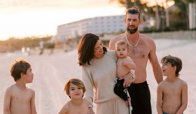 "Why am I not the best?”- Michael Phelps' wife opens up about handling the pressure of their sons living up to the swimmer's name