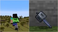 Shazboots and the mace could become a new overpowered gear combo (Image via Sportskeeda Gaming // Mojang Studios)
