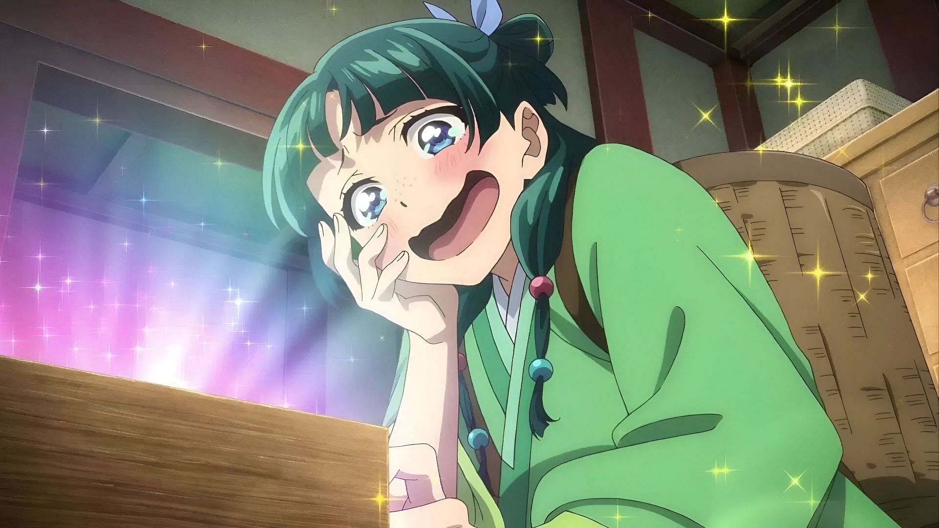 Maomao as seen in the anime (Image via Toho Animation Studio and OLM)