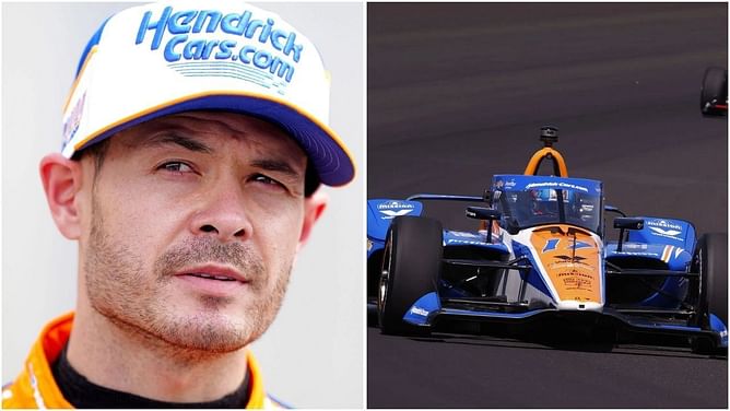 $12M-worth Kyle Larson describes 'super weird' IndyCar experience as HMS unveils new paint schemes for Double attempt