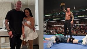 Kim Orton sends a three-word message to Randy Orton ahead of his title match against John Cena at WWE Backlash