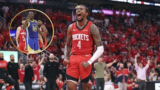 Jalen Green takes a jibe at Draymond Green after on-court confrontation with Warriors guard: "Can't do much of anything else"