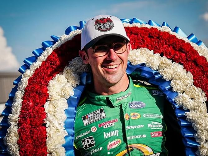 Austin Cindric addresses Team Penske fans celebrating 'longtime coming' Talladega triumph