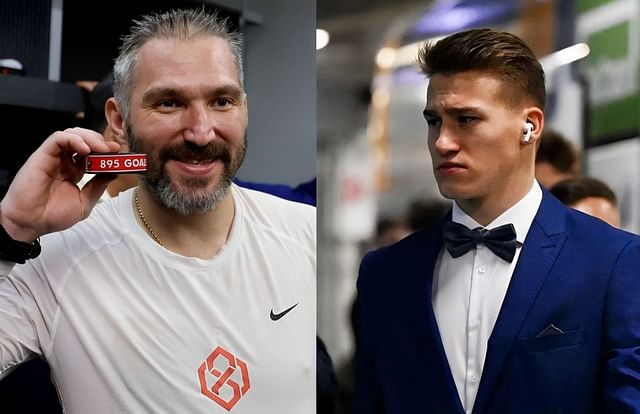 Insider Elliotte Friedman talked about Ivan Demidov and his potential matchup with Alex Ovechkin (Image Credit: Left- Imagn, Right IG @_i.demidov)
