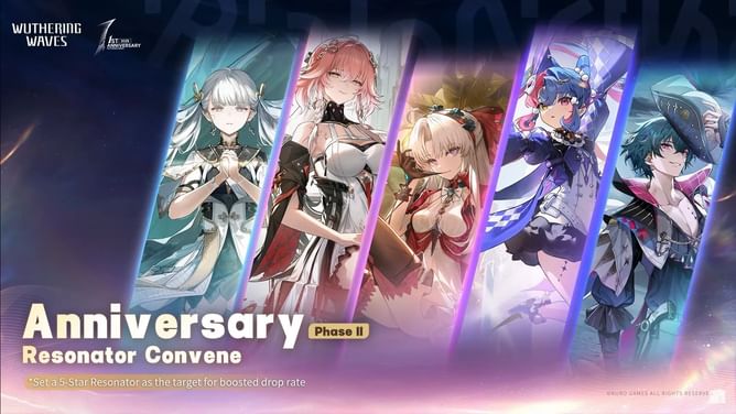 Wuthering Waves 2.3 characters and reruns
