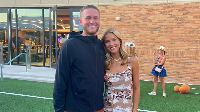 Texas' Quinn Ewers sets NFL draft drama aside for a special day out with girlfriend Mady Barnes