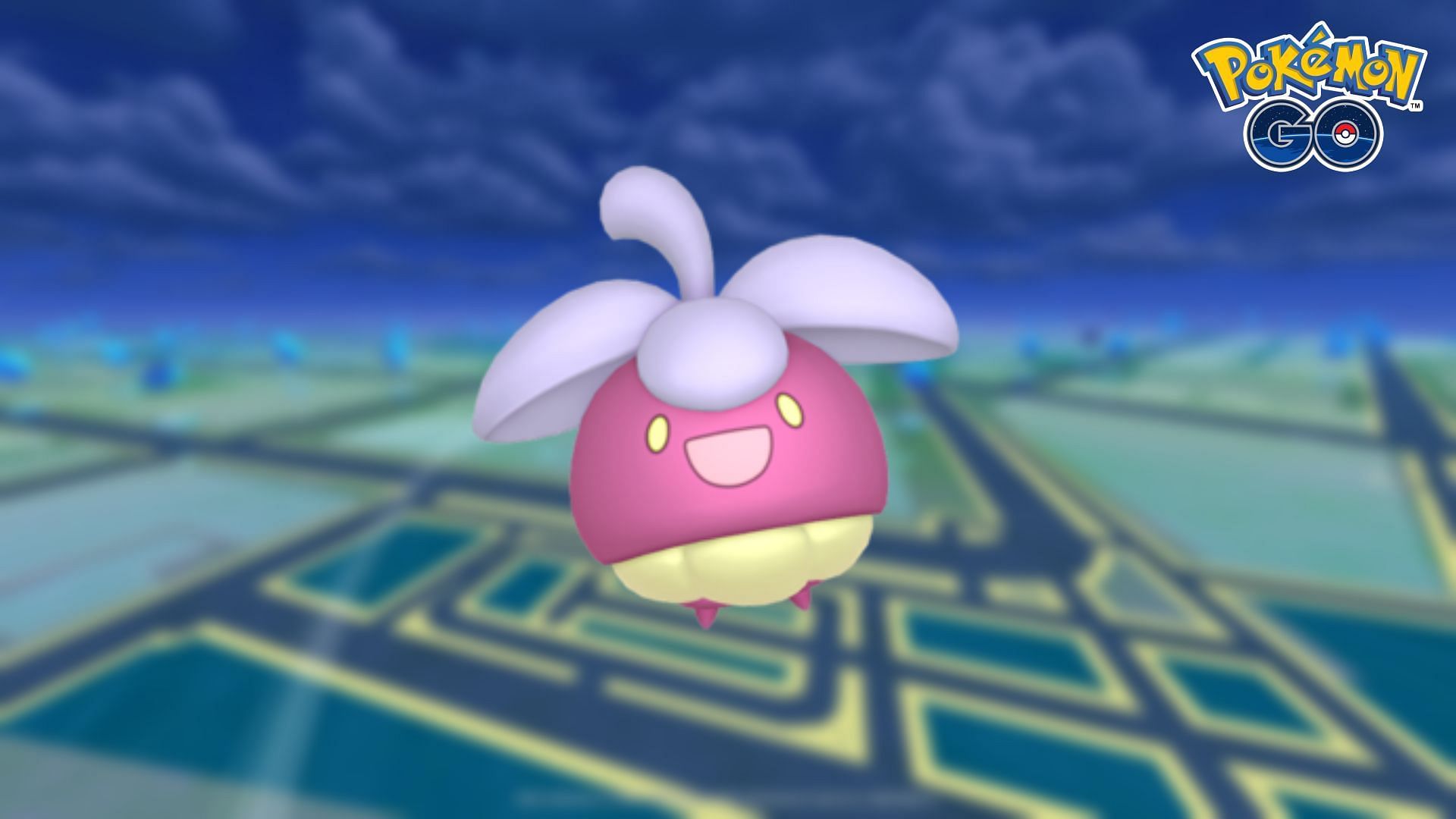 Shiny Bounsweet in Pokemon GO (Image via The Pokemon Company)