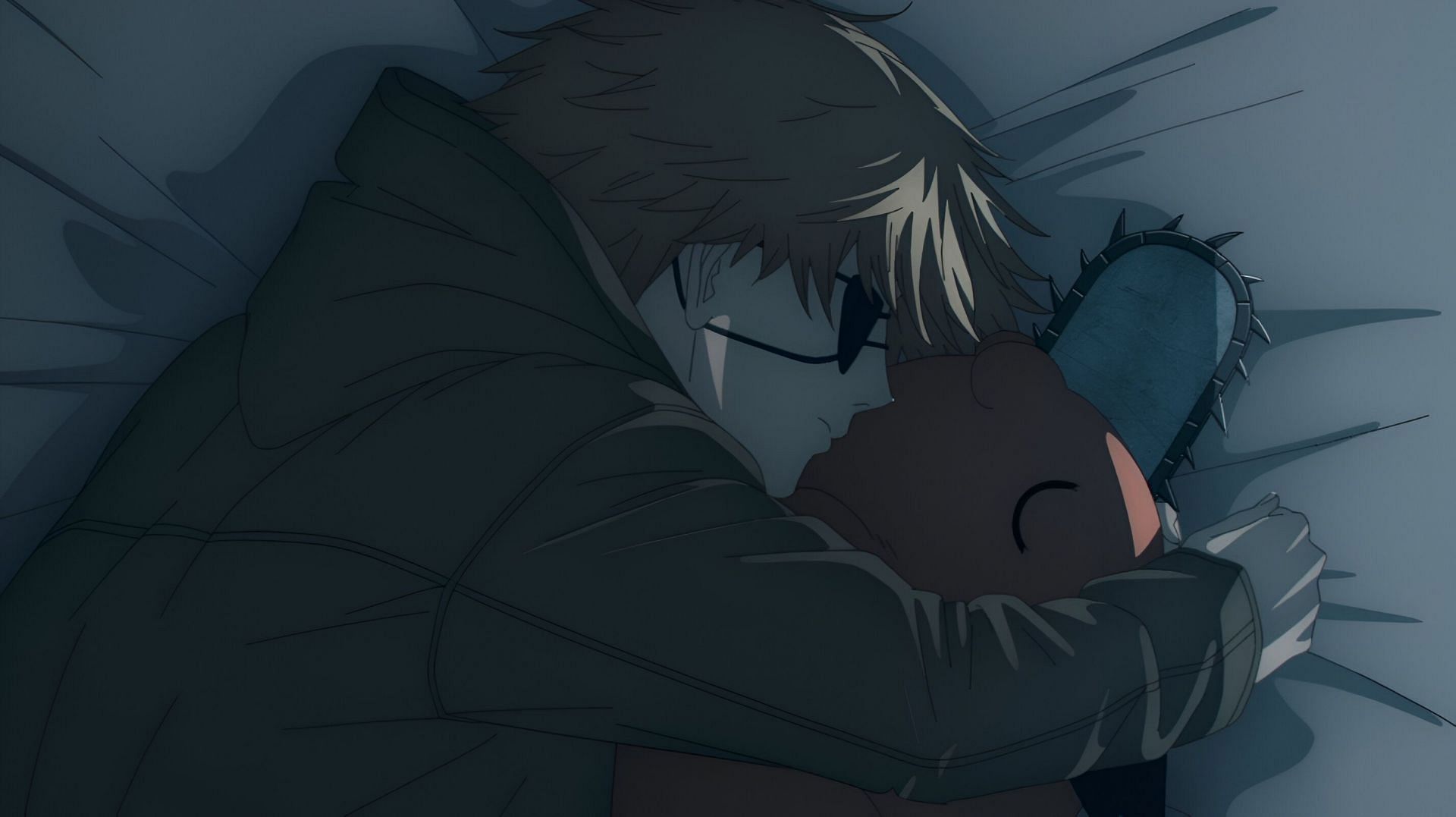 Denji and Pochita as seen in the anime (Image via MAPPA)