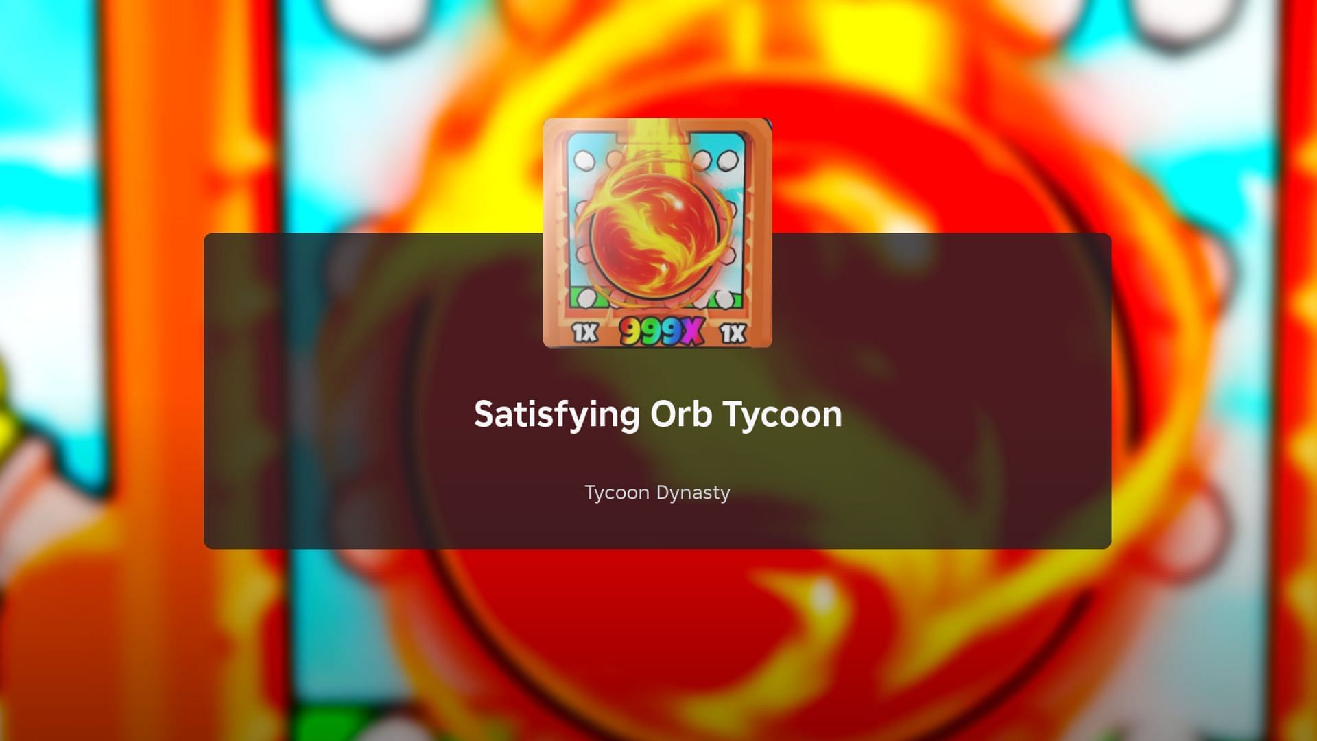 Satisfying Orb Tycoon loading screen