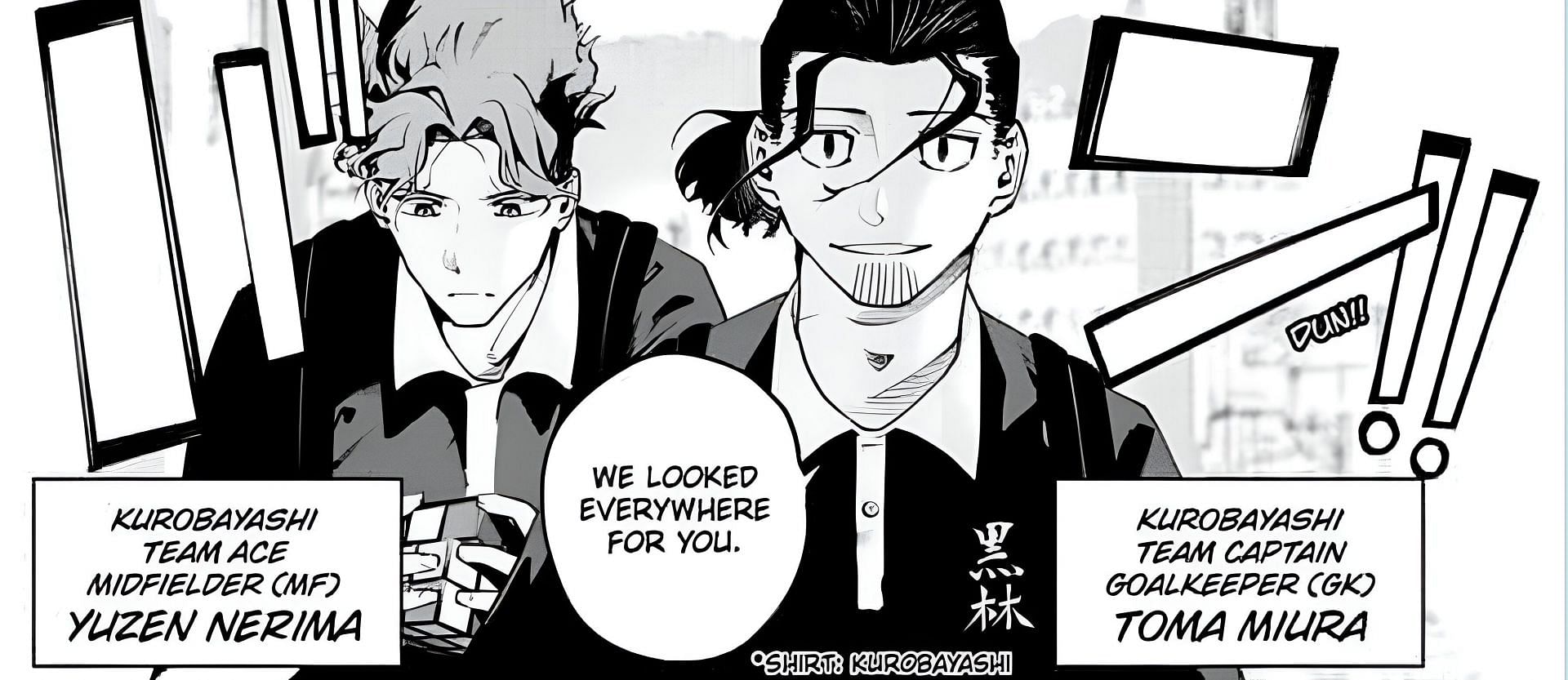 Yuzen Nerima and Toma Miura as seen in the Embers manga (Image via Shueisha)