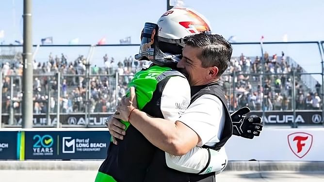 "My faith was challenged": Sting Ray Robb pours his heart out after sheer brilliance at IndyCar's Long Beach GP