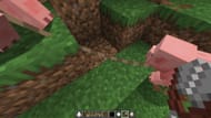 Lead can be cut using shears (Image via Sportskeeda Gaming || Mojang Studios)