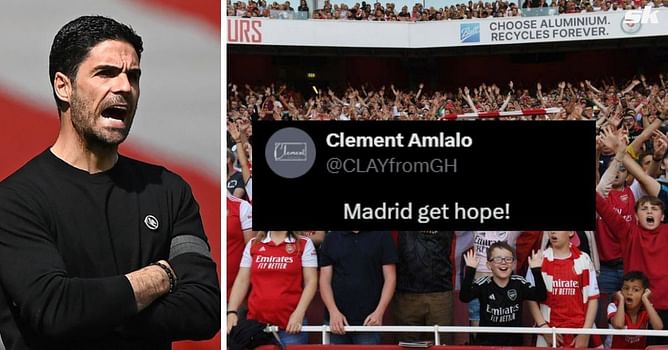 "Worried about him at the Bernabeu", "Please play your heart out today" - Arsenal fans react as star starts in UCL clash against Real Madrid