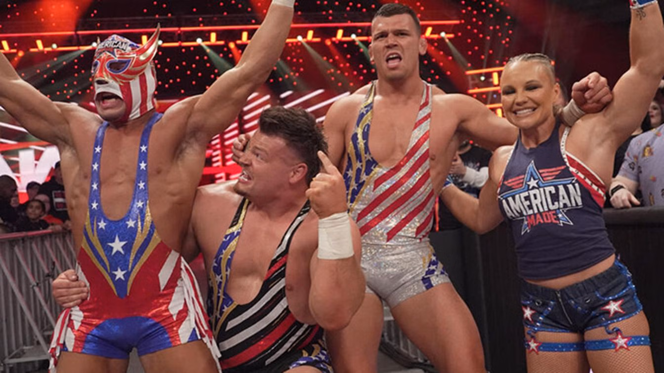 This was embarrassing! (image via WWE)