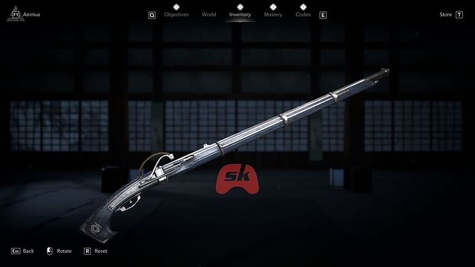 How to obtain the Dark Burst Teppo in Assassin's Creed Shadows