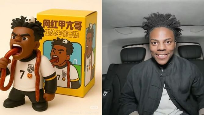 IShowSpeed dolls are reportedly for sale in China amid his viral IRL streams