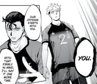 Bugai and Haitani as seen in the Embers manga (Image via Shueisha)