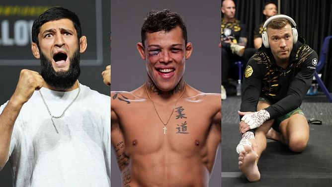 Khamzat Chimaev gets dragged into fiery Instagram feud with Caio Borralho over potential showdown amid Dricus du Plessis injury scare