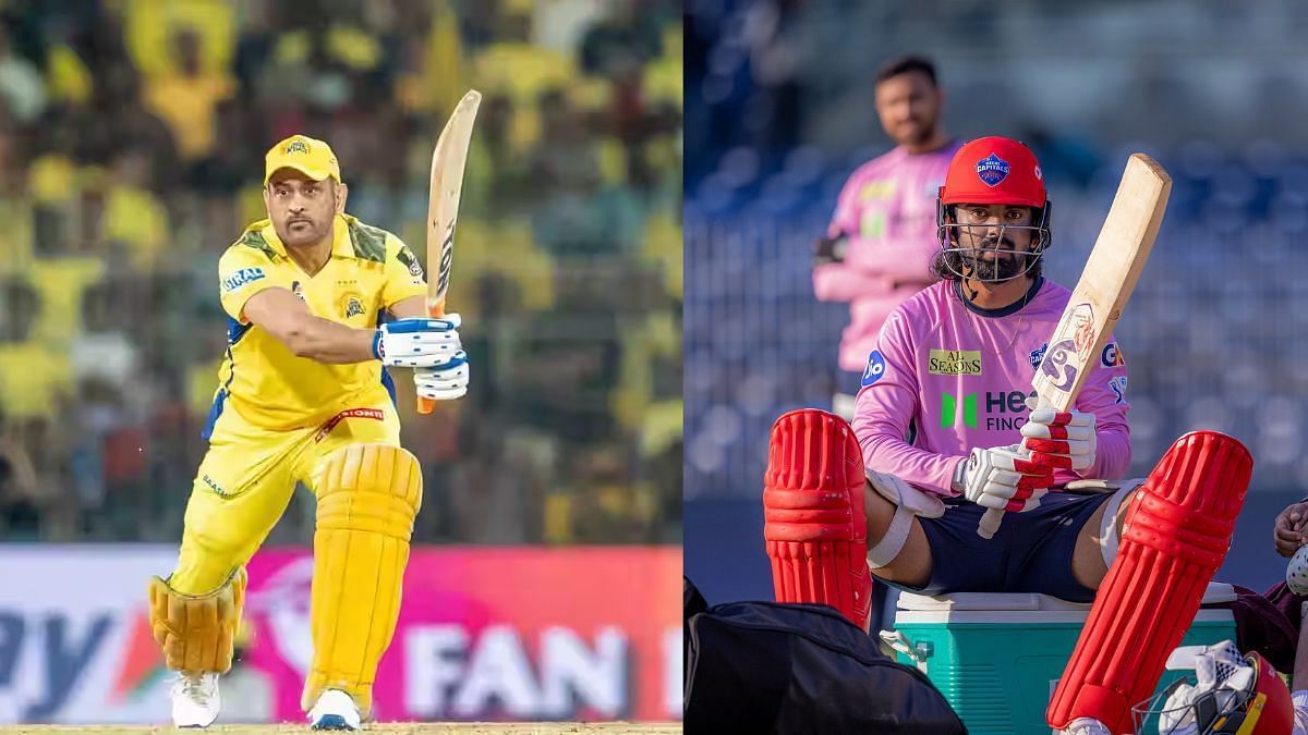 महेंद्र सिंह धोनी और केएल राहुल (Photo Credit_iplt20.com, X/@DelhiCapitals)